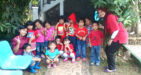 Play Group 2012, Sekolah Alam Cikeas.